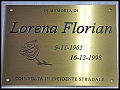 TARGA COMMEMORATIVA